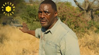 Idris Elba Gets Chased By Lions  Beast [upl. by Oijres]