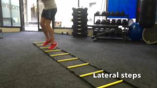 Just train agility ladder for beginners [upl. by Lacombe884]