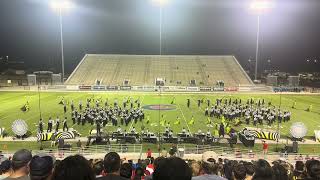 North Shore Senior High School Marching Band 20242025 Hypnotic BOA North Houston Finals [upl. by Ylim]