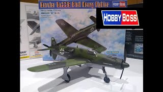 Hobby Boss Dornier Do 335 Pfeil 172 [upl. by Anomis]