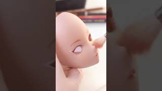 My first ever BJD face up smartdoll shorts faceup [upl. by Onstad561]