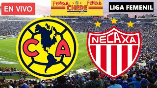 AMÉRICA FEMENIL VS NECAXA FEMENIL EN VIVO Jornada 5 liga femenil mx apertura 2024 [upl. by Aggri]