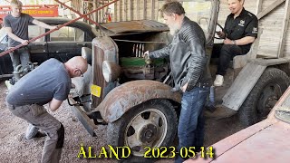 20230514 Åland Vevstart av veteranbil [upl. by Pascale382]