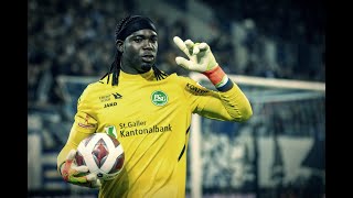 Lawrence Ati Zigi  202223 Saves  FC St Gallen [upl. by Aviva]