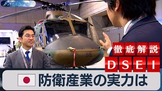 国内ただ一つの”武器”展示会「DSEI 2023」会場から徹底解説〜日本の防衛産業の実力は？【豊島晋作のテレ東ワールドポリティクス】（2023年3月23日） [upl. by Pan]