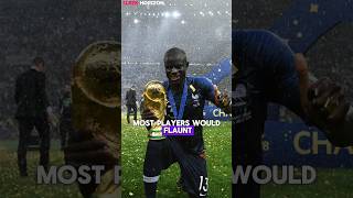 Ngolo Kante is the most humble player 🐐💯  football kante [upl. by Ahsienauq689]