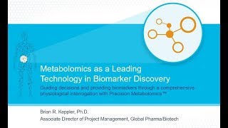 Metabolomics as a Leading Technology in Biomarker Discovery  May 2018 [upl. by Hgielek]