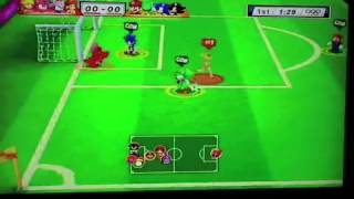 Football with Team Daisy  Mario and Sonic at the London olympic games [upl. by Ylyl484]