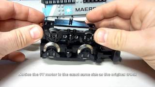 How to convert Lego Maersk train to 9V [upl. by Akcinehs119]