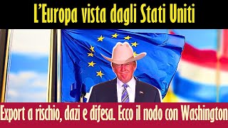 Donald Trump il nemico dell’Unione Europea [upl. by Yelrac615]