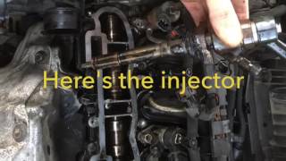 How to replace injector seals on a 16HDI diesel engine [upl. by Zoilla]