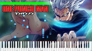 Garous Theme  One Punch Man S2 OST Epic Piano Tutorial [upl. by Rudolfo]