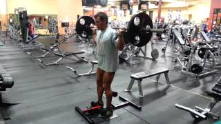 Sissy Squats 135 Part 1 OWE [upl. by Hnilym171]