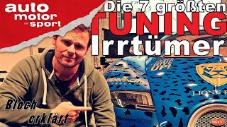 Die 7 größten TuningIrrtümer  Bloch erklärt 27  auto motor und sport [upl. by Eileme]