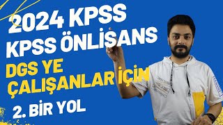 2024 TE KPSS ÖNLİSANS VAR BU SINAVA GİRİN [upl. by Annadiana]