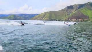 Aquabike Race 2 endurance danau Toba 2024 [upl. by Freyah]