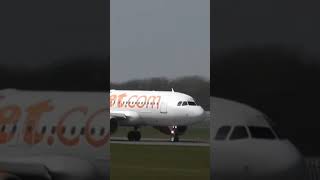 Easyjet A319 Touch amp Go  Doncaster airport aviation aircraft planespotting pilot dsa boeing [upl. by Camroc]