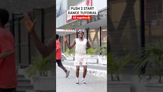 PUSH 2 START DANCE TUTORIAL BY ​⁠Tylaofficial dance shorts [upl. by Besse830]