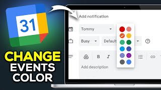 How To Change Color Of Google Calendar Events [upl. by Qidas]