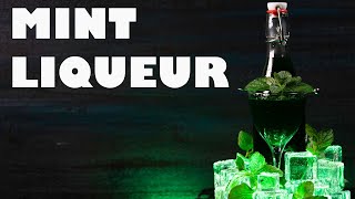 How to Make MINT LIQUEUR  4K UHD [upl. by Naves]