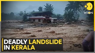 Wayanad landslide Several dead in landslides authorities drawing up plans to airlift people [upl. by Berke]