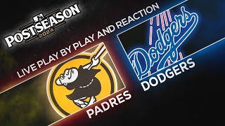 San Diego Padres vs LA Dodgers LIVE Play by Play amp Reaction [upl. by Roberson]