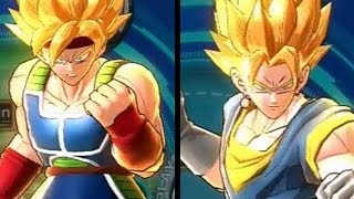 DBZ Battle of Z  How to get Super Saiyan Bardock amp Super Vegito [upl. by Haldas155]