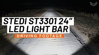 ST3301 24inch Raw Night Driving Video ST330116L  STEDI [upl. by Panther722]