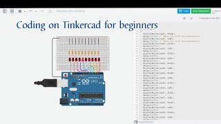 Coding on Tinkercad for beginners [upl. by Eberhard]