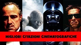 20 FRASI delle MIGLIORI CITAZIONI nei FILM [upl. by Otha]