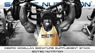 Cedric McMillan Signature Supplement Stack – Scitec Nutrition [upl. by Ettelloc]