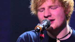 The Parting Glass  Ed Sheeran from Mini Acoustic Gig on Belgian TV [upl. by Engedi]