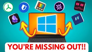 15 Useful Windows Apps No One is Talking About [upl. by Eiralam]