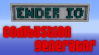 Ender IO Tutorial Series  Combustion Generator [upl. by Nij]