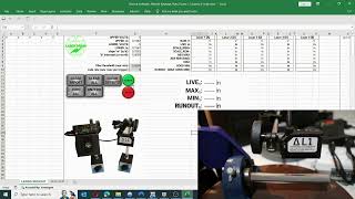 Runout Measurement w Delta Laser and software filter for Flats Keyways Flutes [upl. by Hutchison]