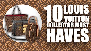 TOP 10 LOUIS VUITTON Bags You Need To Collect  Must Watch [upl. by Okiman]