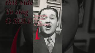 Jussi Björling and his always moving voice singing O SOLE MIO operasinger opera classicalmusic [upl. by Ydnal]