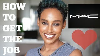 How To Work For MAC Cosmetics  Secret Tips [upl. by Kepner]