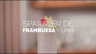 Receta de Sparkler de Frambuesa y Lima  Sabor del Mes  Monin Latinoamérica [upl. by Lidstone635]