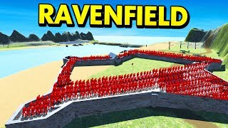 EPIC FORT DEFENSE IN RAVENFIELD Ravenfield Funny Gameplay [upl. by Enerual]