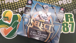 2022 Select Football Hobby Box Opening 3 Hits per Box [upl. by Harland]