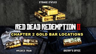 Chapter 2 Gold Bar Locations  Red Dead Redemption 2 [upl. by Reimer265]