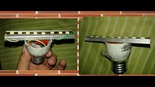 Cara membuat lampu LED rumah [upl. by Areyk195]