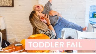 When your try to make your toddler be in a YouTube video [upl. by Anner]