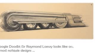 Raymond Loewy Google Doodle [upl. by Akemihs]