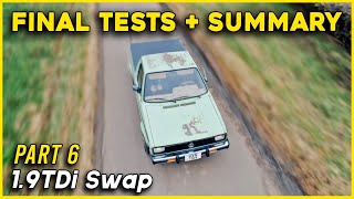 19TDI Engine Swap Ep06  VW Rabbit Pickup [upl. by Limaj]