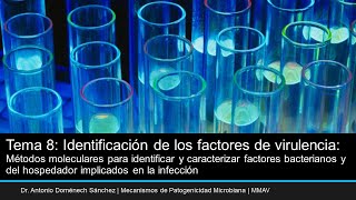 Métodos moleculares para identificar y caracterizar factores bacterianos y del hospedador [upl. by Eerac594]