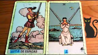 Combinaciones tarot con la SOTA de ESPADAS  ARCANOS MENORES DE ESPADAS Por TARA [upl. by Litton]