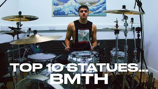 Top 10 staTues tHat CriEd bloOd  BRING ME THE HORIZON  DRUM COVER [upl. by Asim]