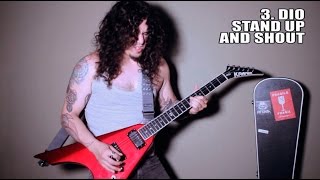 10 GUITAR RIFFS in A and A minor METAL MEDLEY [upl. by Berners96]